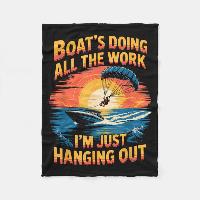 Cobertor De Velo Doing All The Work Parasailer Paragliding Parasail (Frente)