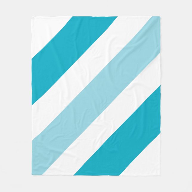 Cobertor De Velo Dois tons Striped (Frente)