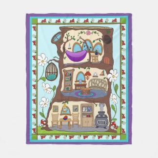 Cobertor De Velo Doll House Blanket
