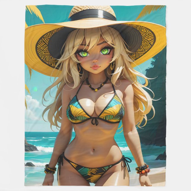 Cobertor De Velo Dollz Vixen Fleece Blanket (Frente)