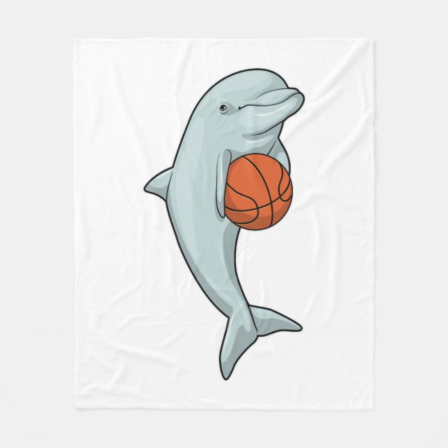 Cobertor De Velo Dolphin at Basketball Sports (Frente)