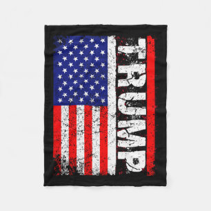 Cobertor De Velo Donald Trump 2020 Vintage Usa Flag T Shirts
