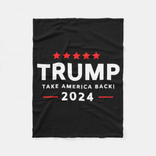 Cobertor De Velo Donald Trump 2024 Devolva a América 