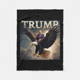 Cobertor De Velo Donald Trump Eagle Presidente dos EUA