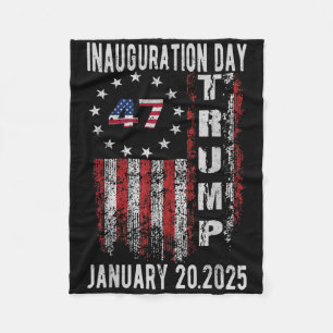 Cobertor De Velo Donald Trump Inauguration Day 2025 47 Th Trump 202