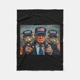 Cobertor De Velo Donald Trump Torna Os Gatos Seguros Novamente Red