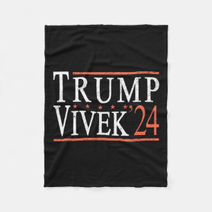 Cobertor De Velo Donald Trump Vivek Ramaswamy 2024 Presidente Repúb