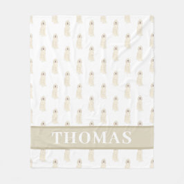 Cobertor De Velo Doodle III (Creme Branco)