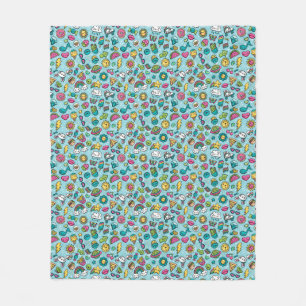 Cobertor De Velo Doodles totalmente bonitos