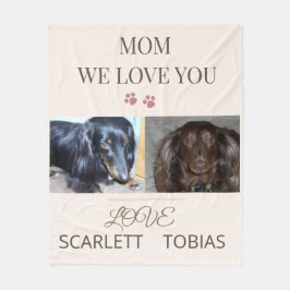 Cobertor De Velo Double the Love, Mom