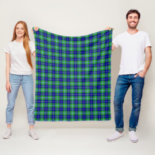 Cobertor De Velo Douglas Clan Tartan Xadrez Patterno escocês