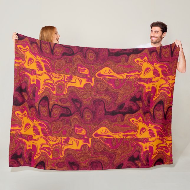 Cobertor De Velo Dourada pedra laranja (In Situ)