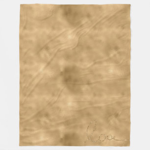 Cobertor De Velo Dourado Glitter Amor
