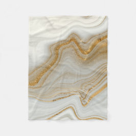 Cobertor De Velo Dourado Marble 