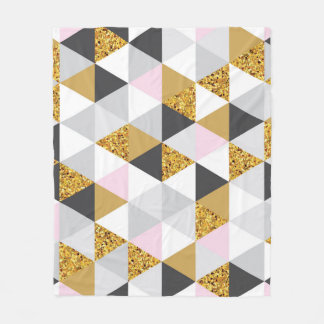 Cobertor De Velo Dourado mármore, textura geométrica perfeita