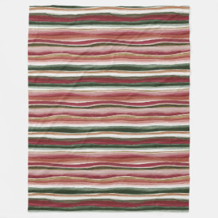 Cobertor De Velo Dourado Verde Borgonha Rosado Vermelho Listras