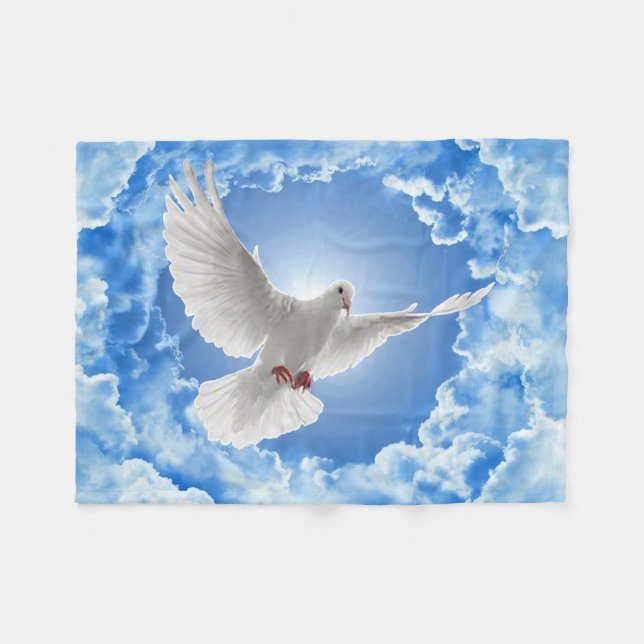 Cobertor De Velo Dove Baby Blanket (Frente (Horizontal))