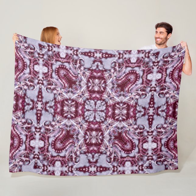 Cobertor De Velo Dragão Chinês Holograma Mandala (In Situ)