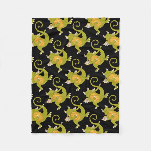 Cobertor De Velo Dragão Dançante (Frente)