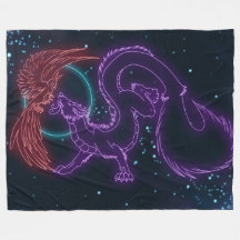 Dragão Fleece Blanket