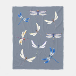 Cobertor De Velo Dragões maravilhosos voando em Cinzas