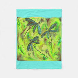 Cobertor De Velo Dragões pesados em um céu estrelado