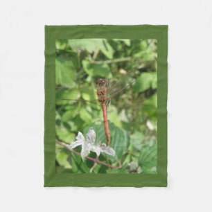 Cobertor De Velo Dragonfly Fleece Blanket