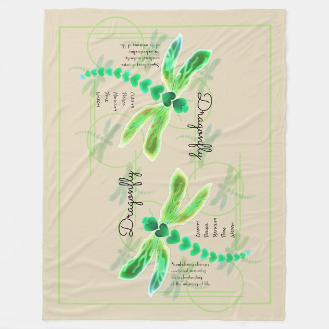 Cobertor De Velo Dragonfly | Granelado Khaki (Frente)