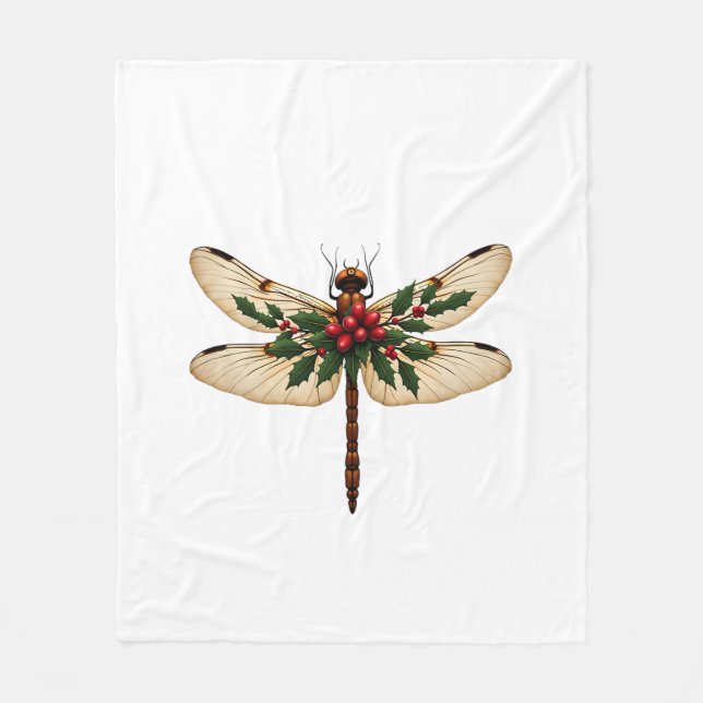 Cobertor De Velo Dragonfly Holly Winged (Frente)