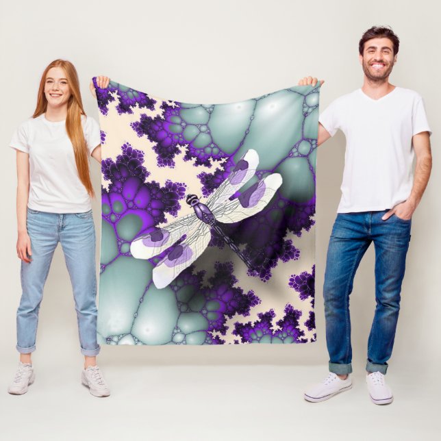 Cobertor De Velo Dragonfly Roxo (In Situ)
