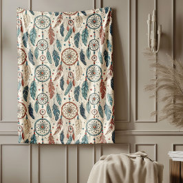 Cobertor De Velo Dramagão Tribal vibrante para o Étnico tradicional