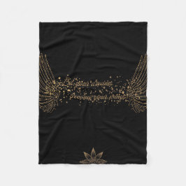 Cobertor De Velo Dream Wings Fleece Blanket