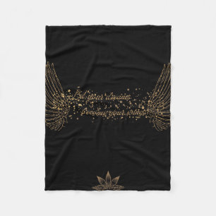 Cobertor De Velo Dream Wings Fleece Blanket