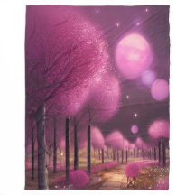 Dreamy Pink Nightscape