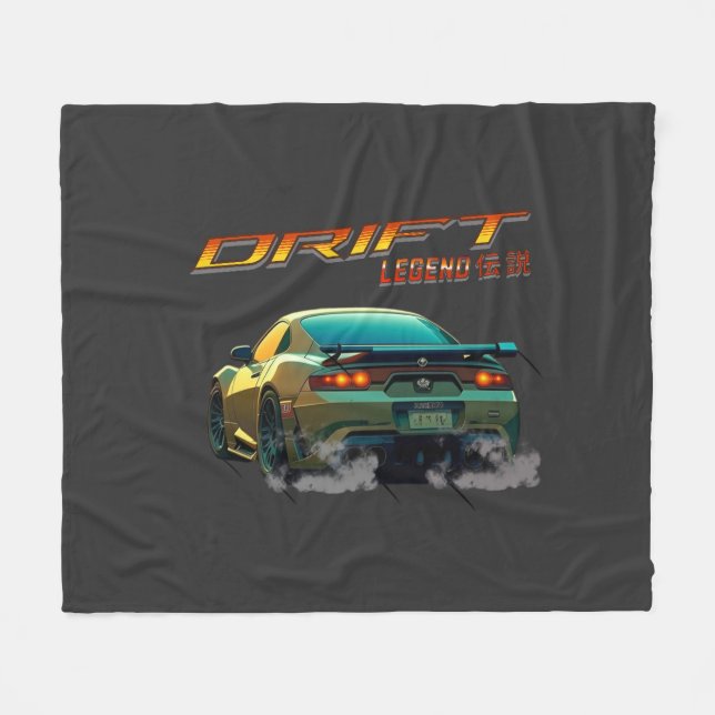 COBERTOR DE VELO DRIFT LEGENDA SUPRA MK4 - ESTILO ANIME (Frente (Horizontal))