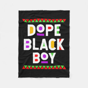 Cobertor De Velo Droga Black Boy African American Black History Mon
