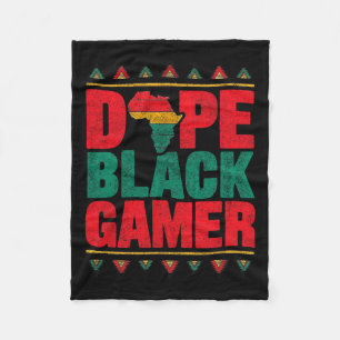 Cobertor De Velo Drogas Gamer Negro Mês da História Negra Jogos Par