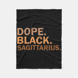 Cobertor De Velo Drug Black Sagittarius Melanin African Zodiac Sagi