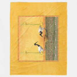 Cobertor De Velo Duas bebidas de uma tigela de ouro