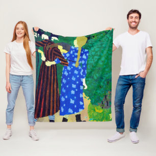 Cobertor De Velo Duas Meninas, Edouard Vuillard