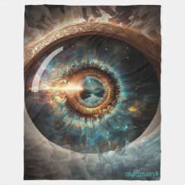 Cobertor De Velo Dubman Designs: Olho de Deus, Rio de Esperança