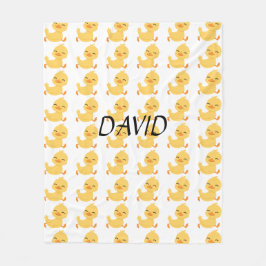 Cobertor De Velo Duck Lovers Fleece Blanket