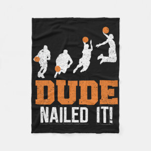 Cobertor De Velo Dude Nails Ti Cute Bysketbyll Game Vintage Byll S