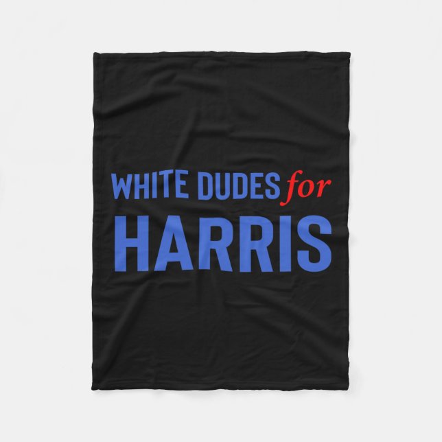 Cobertor De Velo Dudes Para Kamala Harris 10 (Frente)