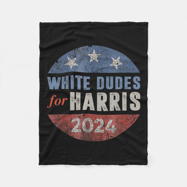Cobertor De Velo Dudes Para Kamala Harris 9 (Frente)