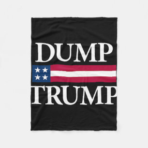 Cobertor De Velo Dump Shirts Black Uni Adulto Moderno Político