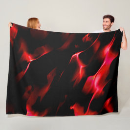 Cobertor De Velo Dunas artificiais em sombreado vermelho