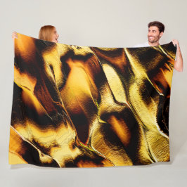 Cobertor De Velo Dunas em bruto queimadas ouro laranja