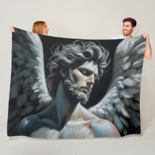 Cobertor De Velo Duro Pastel Desenho Belo Anjo