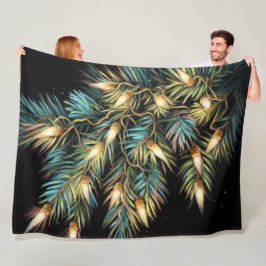 Cobertor De Velo Duro Pastel Desenho Feriado de Natal Leve